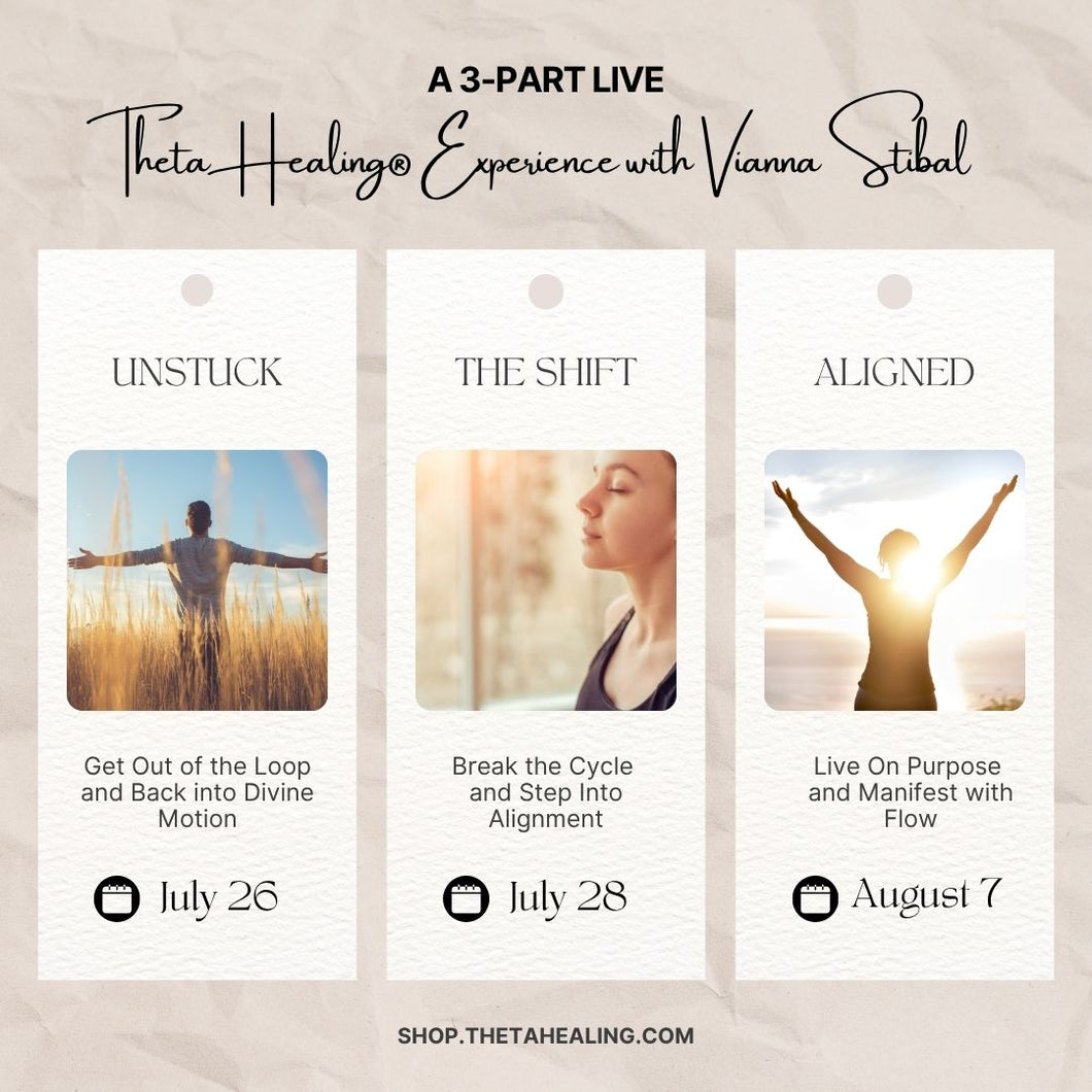 Unstuck - The Shift - Aligned - 3-х частей живого сеанса с Вианной